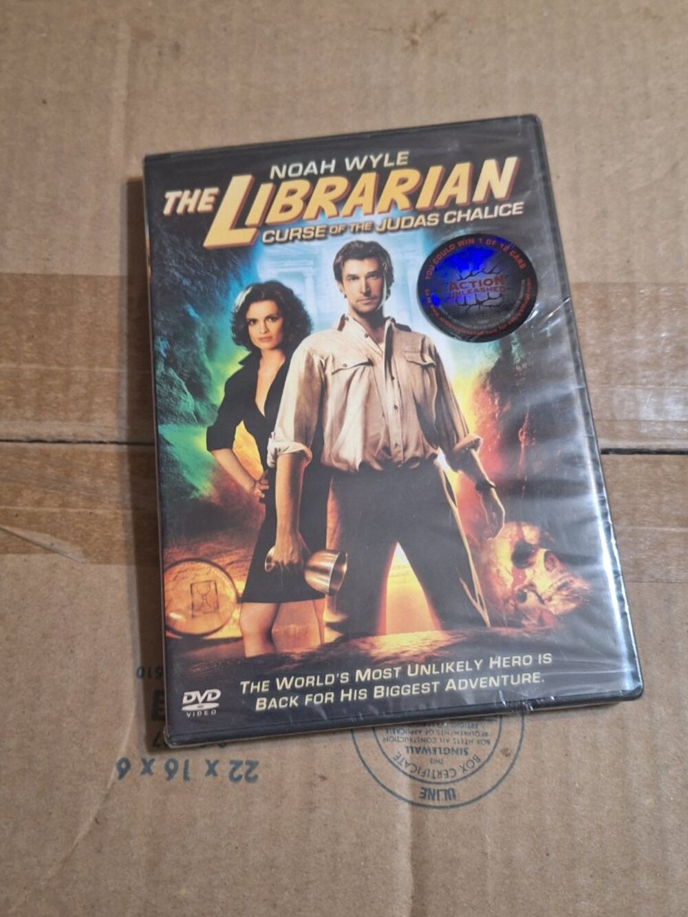 Librarian Curse of the Judas Chalice DVD